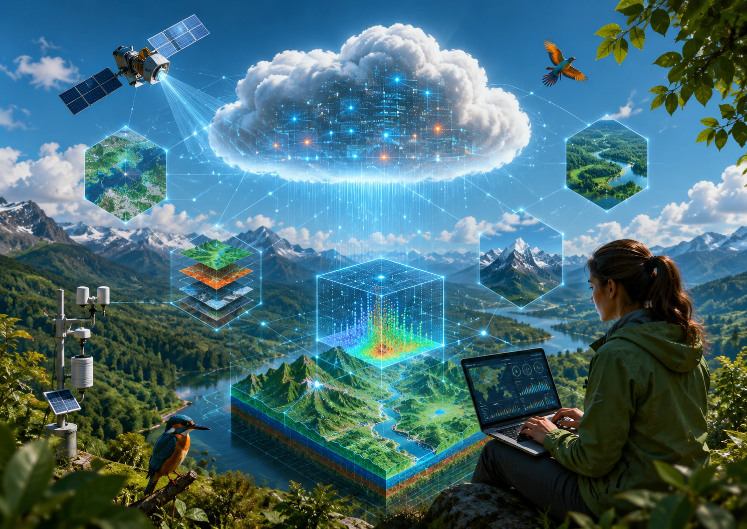 Big Data en la nube aplicado a datos satelitales y analisis ambiental