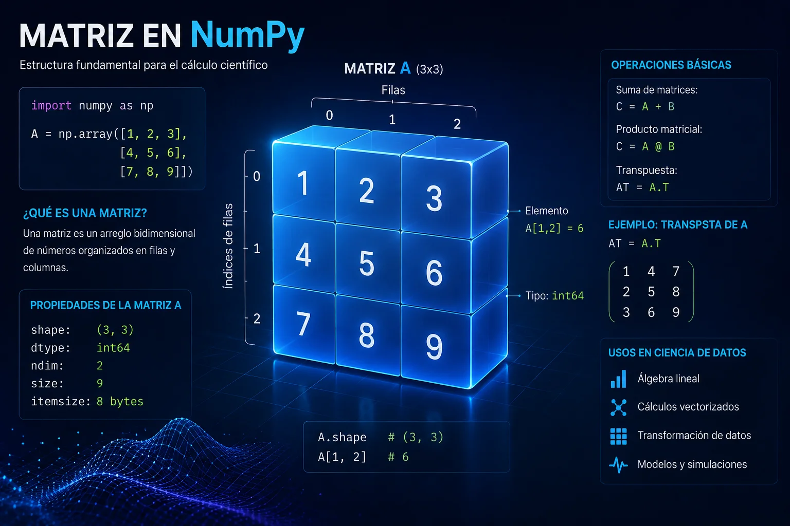 numpy para ciencia de datos aplicado a analisis numerico y machine learning