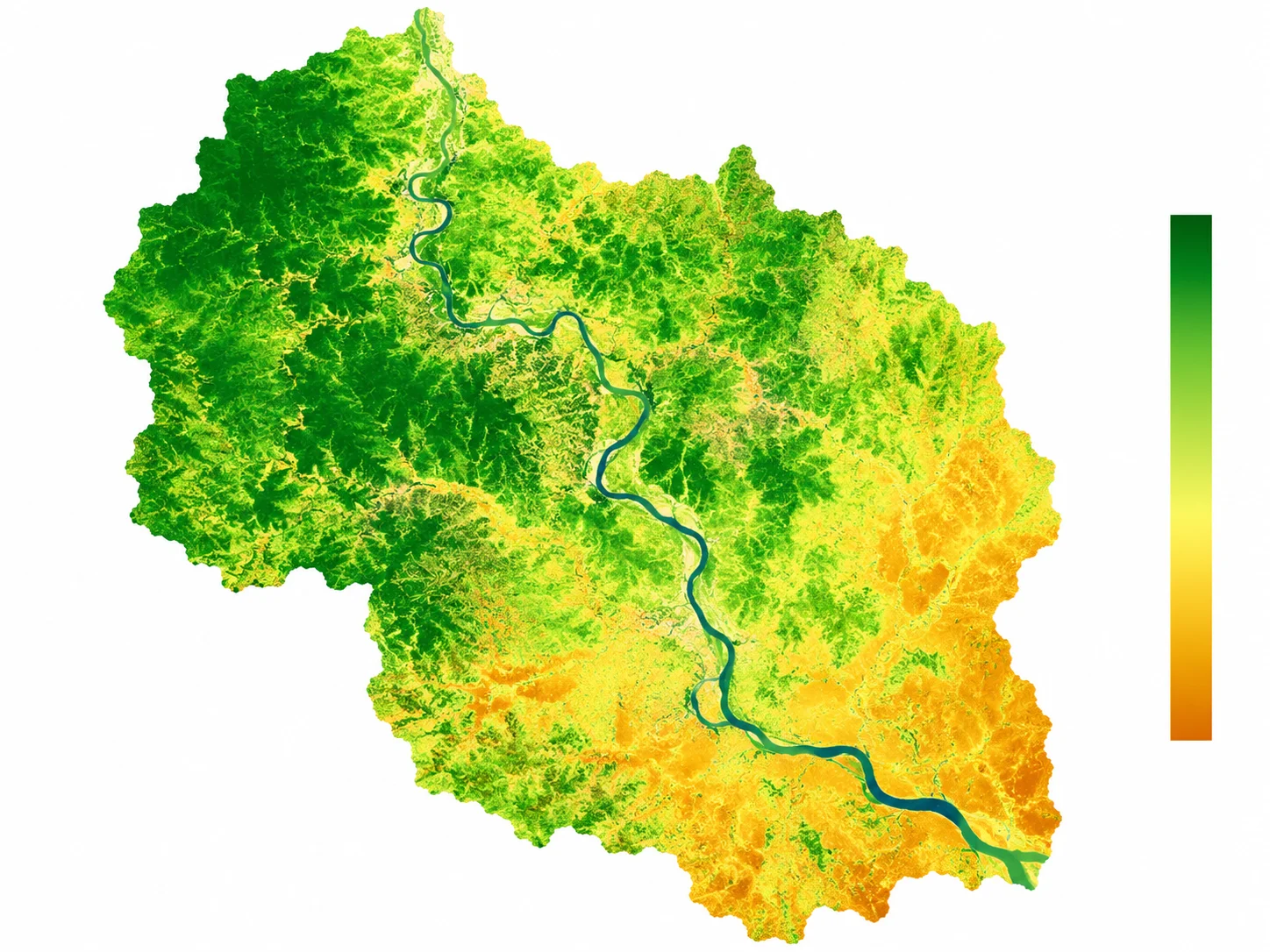 scikit-learn prediccion ambiental con NDVI y validacion temporal